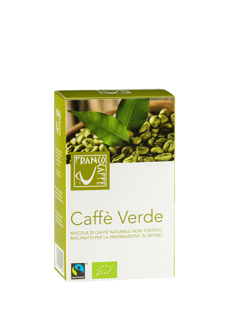 Box of Ground Green Coffee for Bio & Fairtrade infusion 250g