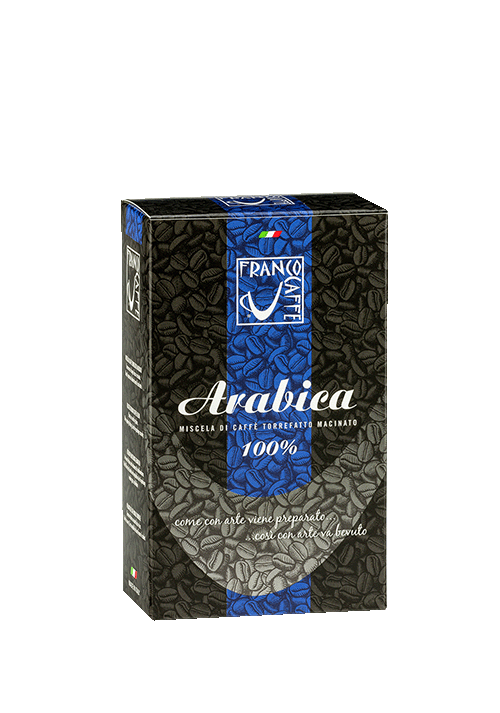 Box of ground coffee Colombia 100% Arabica 250g